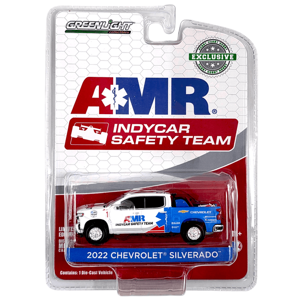 Greenlight - 2022 Chevrolet Silverado Indycar Safety Team - 2022 *Hobby Exclusive* - Top CollectiblesDiecastGreenlight