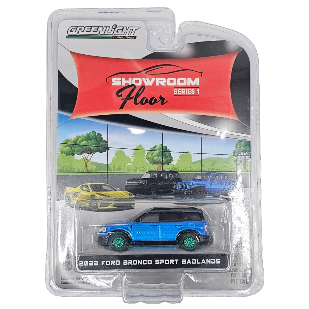 Greenlight - 2022 Ford Bronco Sport Badlands - 2022 Showroom Floor Series 1 *Chase* - Top CollectiblesDiecastGreenlight