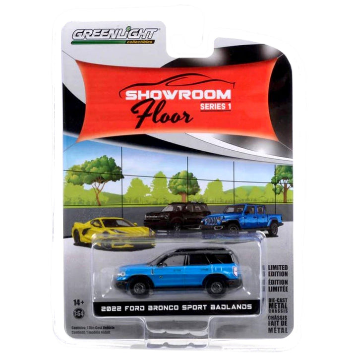 Greenlight - 2022 Ford Bronco Sport Badlands - 2022 Showroom Floor Series 1 - Top CollectiblesDiecastGreenlight