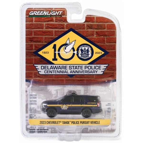 Greenlight - 2023 Chevrolet Tahoe Police Pursuit Vehicle - 2024 Anniversary Collection Series - Top CollectiblesDiecastGreenlight