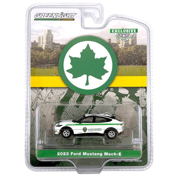 Greenlight - 2023 Ford Mustang Mach - E - NYC Parks - 2023 *Hobby Exclusive* - Top CollectiblesDiecastGreenlight
