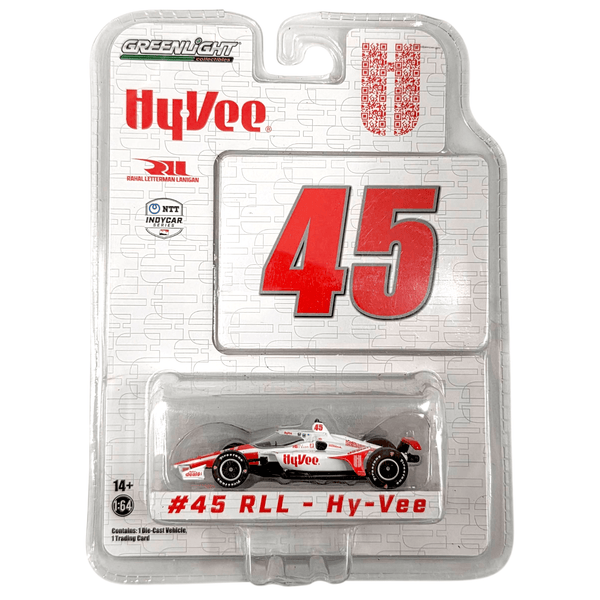Greenlight - 45 RLL - Hy - Vee - 2022 Indy Car Series - Top CollectiblesDiecastGreenlight
