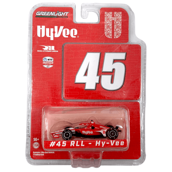 Greenlight - 45 RLL - Hy - Vee - 2022 Indy Car Series - Top CollectiblesDiecastGreenlight