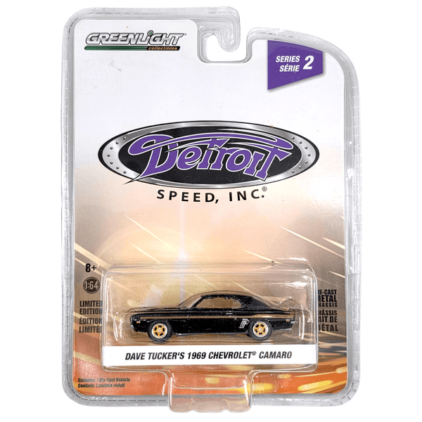 Greenlight - Dave Tucker's 1969 Chevrolet Camaro - 2021 Detroit Speed, Inc. Series - Top CollectiblesDiecastGreenlight