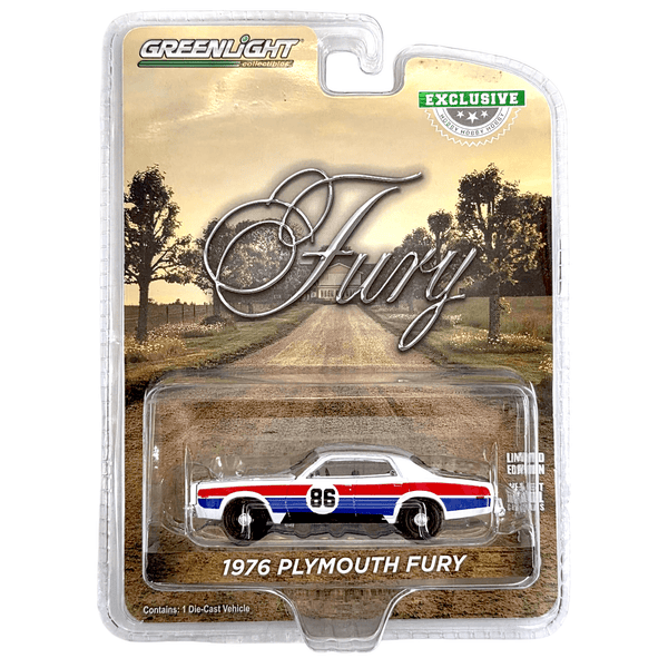 Greenlight - Hazzard County Road Rally's 1976 Plymouth Fury - 2021 *Hobby Exclusive* - Top CollectiblesDiecastGreenlight