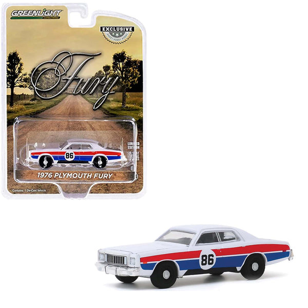 Greenlight - Hazzard County Road Rally's 1976 Plymouth Fury - 2021 *Hobby Exclusive* - Top CollectiblesDiecastGreenlight