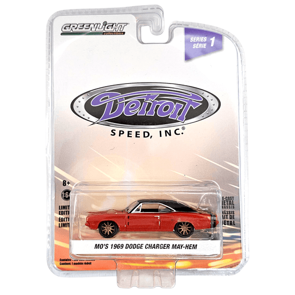 Greenlight - MO'S 1969 Dodge Charger May - Hem - 2021 Detroit Series - Top CollectiblesDiecastGreenlight