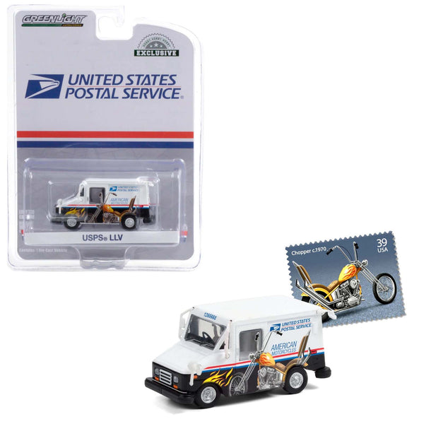 Greenlight - United States Postal Service (USPS) Long - Life Postal Delivery Vehicle (LLV) - *Hobby Exclusive* - Top CollectiblesDiecastGreenlight