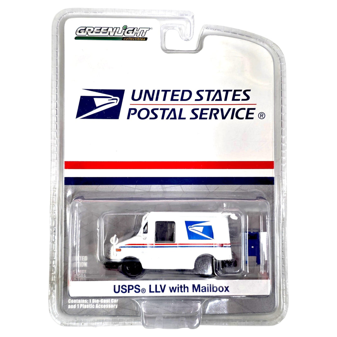 Greenlight - USPS LLV with Mailbox - 2017 - Top CollectiblesDiecastGreenlight