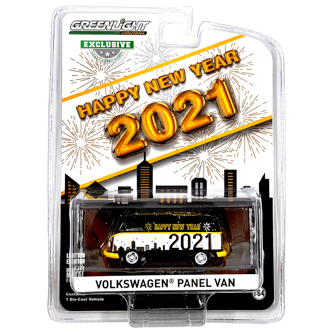 Greenlight - Volkswagen Panel Van - 2021 Happy New Year Series *Hobby Exclusive* - Top CollectiblesDiecastGreenlight