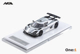 HKM - Koenigsegg One:1 - Chrome Silver - Top CollectiblesDiecastHKM