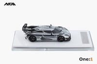 HKM - Koenigsegg One:1 - Chrome Silver - Top CollectiblesDiecastHKM