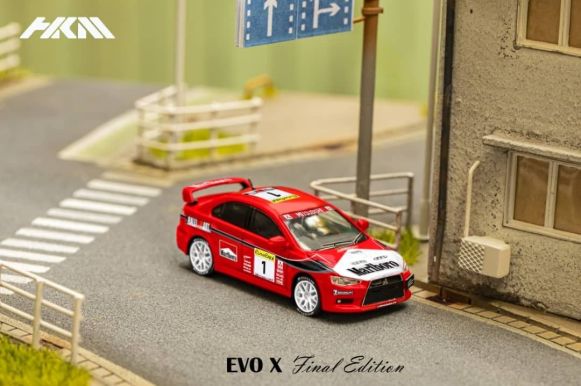 HKM - Mitsubishi Lancer Evolution X Final Edition Marlboro #1 - Top CollectiblesDiecastHKM