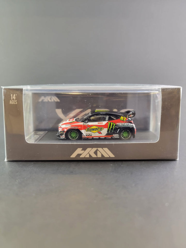 HKM - Rocket Bunny Toyota GR Yaris Pandem Monster Energy - Top CollectiblesDiecastHKM