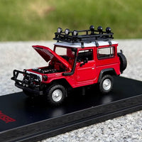 Hobby Fans - Toyota Land Cruiser FJ40 - Red - Top CollectiblesDiecastHobby Fans