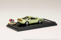 Hobby Japan - Honda NSX Coupe w/ Engine Display - Lime Green Metallic - Top CollectiblesDiecastHobby Japan