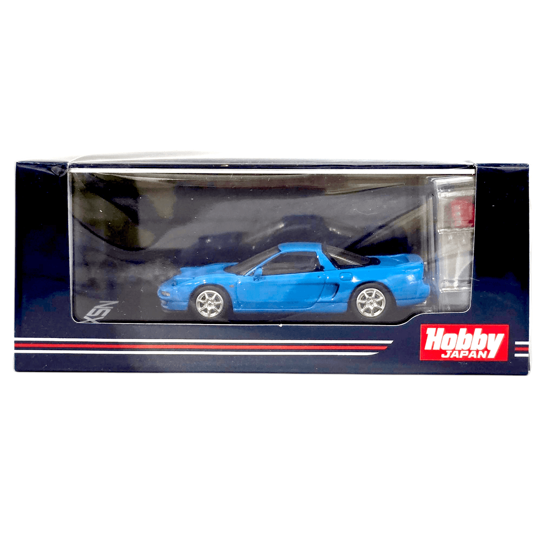 Hobby Japan - Honda NSX Coupe w/ Engine Display - Phoenix Blue - Top CollectiblesDiecastHobby Japan