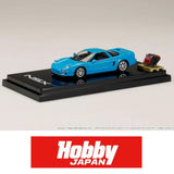 Hobby Japan - Honda NSX Coupe w/ Engine Display - Phoenix Blue - Top CollectiblesDiecastHobby Japan