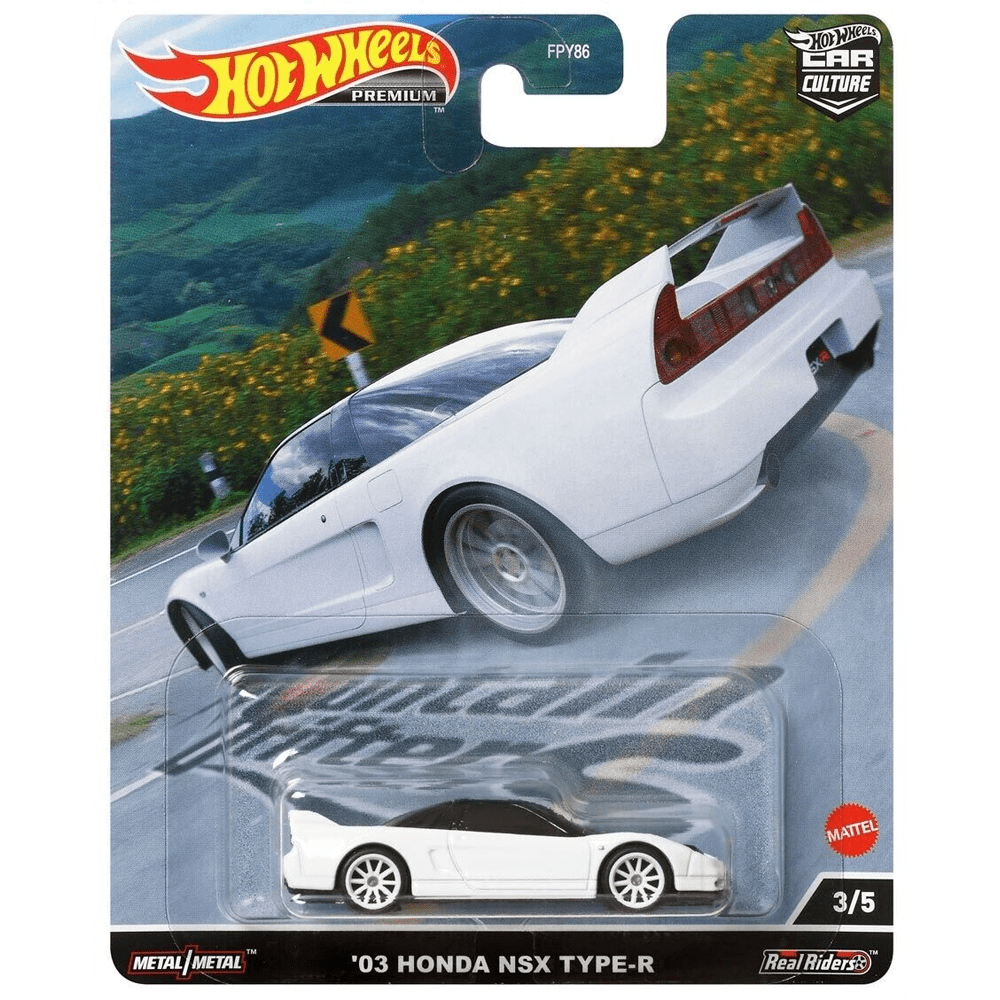 Hot Wheels - '03 Honda NSX Type - R - 2022 Mountain Drifters Series - Top CollectiblesDiecastHot Wheels