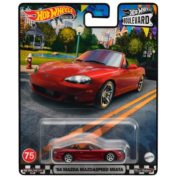 Hot Wheels - '04 Mazda Mazdaspeed Miata - 2023 Boulevard Series - Top CollectiblesDiecastHot Wheels