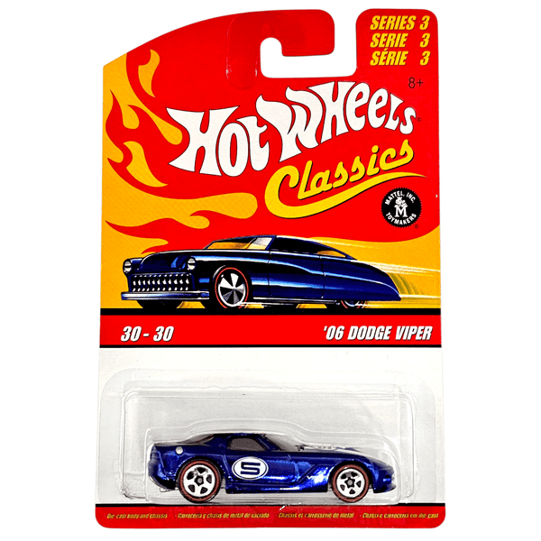 Hot Wheels - '06 Dodge Viper - 2007 Classics Series 3 - Top CollectiblesDiecastHot Wheels