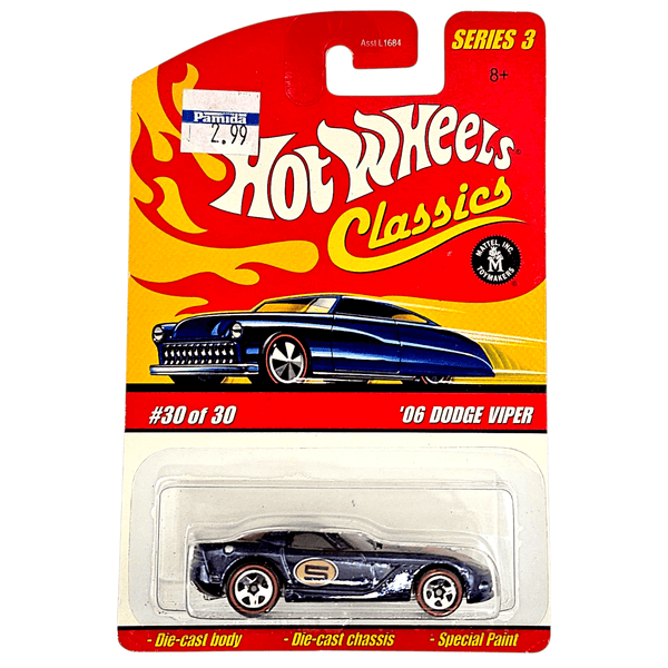 Hot Wheels - '06 Dodge Viper - 2007 Classics Series 3 - Top CollectiblesDiecastHot Wheels