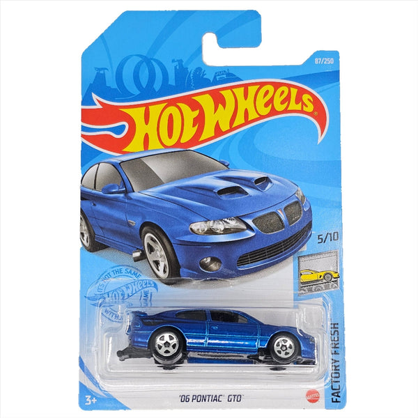 Hot Wheels - '06 Pontiac GTO - 2021 - Top CollectiblesDiecastHot Wheels