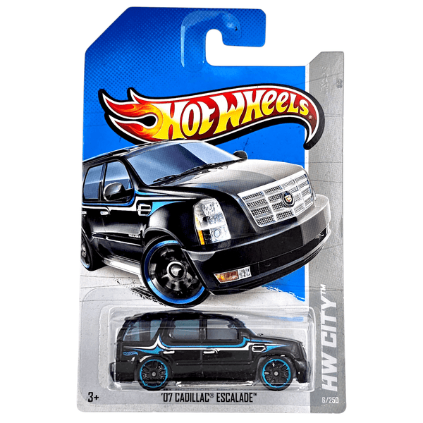 Hot Wheels - '07 Cadillac Escalade - 2013 *Card Variation* - Top CollectiblesDiecastHot Wheels