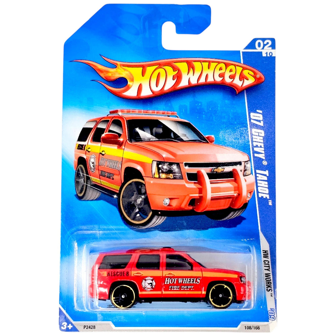 Hot Wheels - '07 Chevy Tahoe - 2009 - Top CollectiblesDiecastHot Wheels