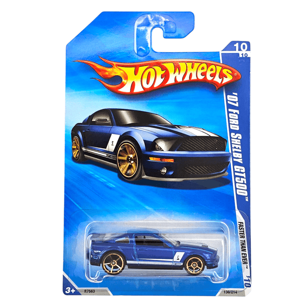 Hot Wheels - '07 Ford Shelby GT - 500 - 2010 *FTE Wheels* - Top CollectiblesDiecastHot Wheels