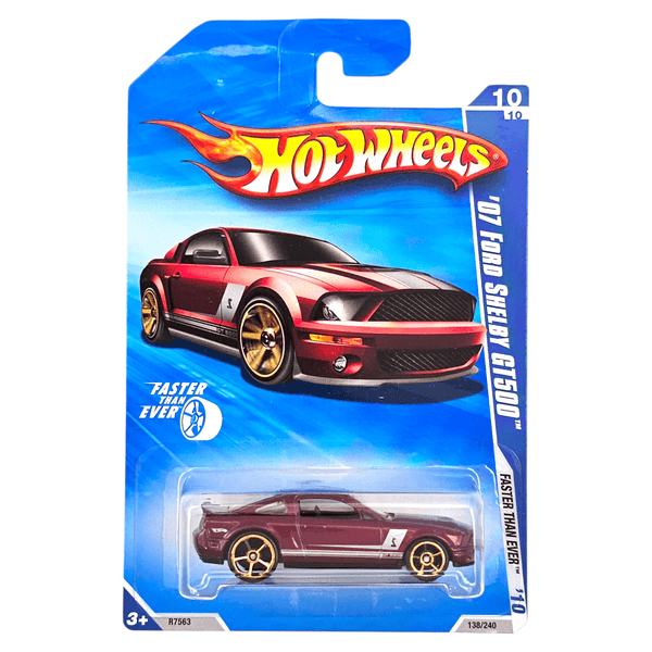 Hot Wheels - '07 Ford Shelby GT500 - 2010 *FTE Wheels* - Top CollectiblesDiecastHot Wheels