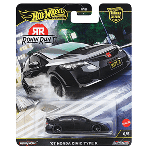 Hot Wheels - '07 Honda Civic Type R - 2025 Ronin Run II Series *Chase* - Top CollectiblesDiecastHot Wheels
