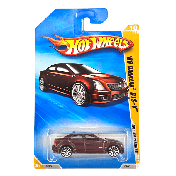 Hot Wheels - '09 Cadillac CTS - V - 2010 - Top CollectiblesDiecastHot Wheels