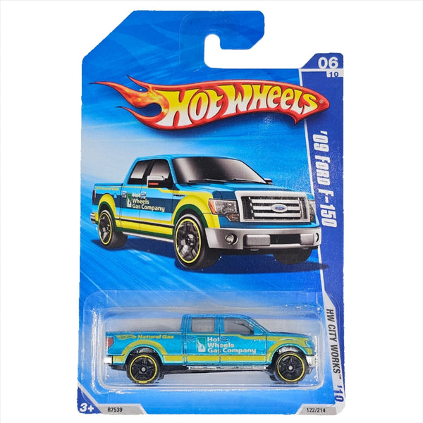 Hot Wheels - '09 Ford F - 150 - 2010 - Top CollectiblesDiecastHot Wheels