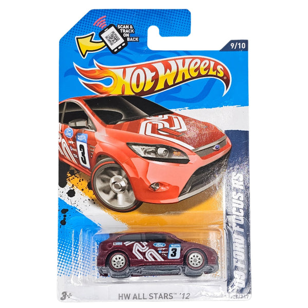 Hot Wheels - '09 Ford Focus RS - 2012 *Super Treasure Hunt* - Top CollectiblesDiecastHot Wheels