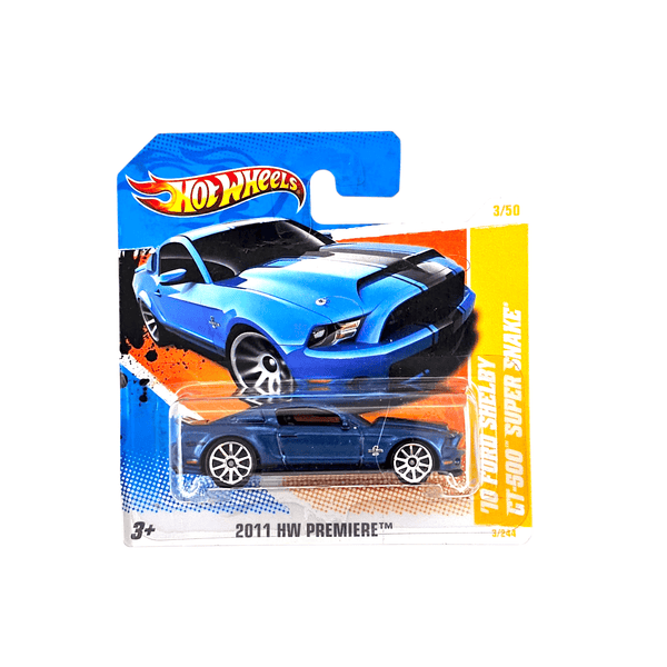 Hot Wheels - '10 Ford Shelby GT - 500 Super Snake - 2011 - Top CollectiblesDiecastHot Wheels