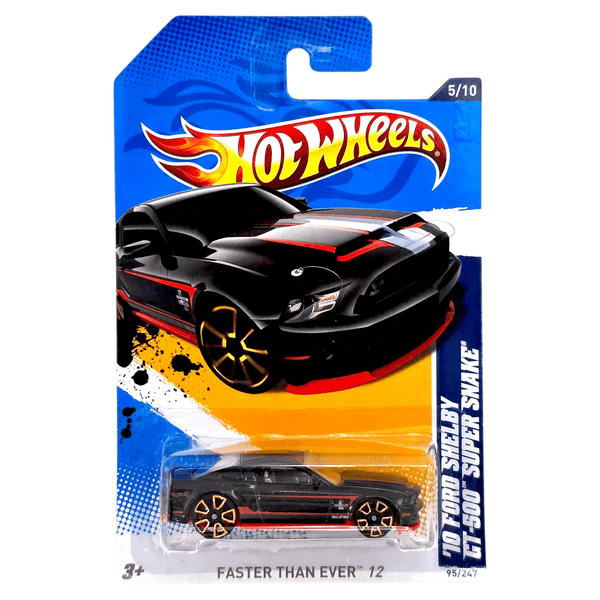 Hot Wheels - '10 Ford Shelby GT - 500 Super Snake - 2012 - Top CollectiblesDiecastHot Wheels