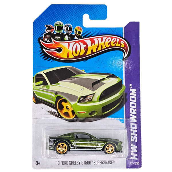 Hot Wheels - '10 Ford Shelby GT500 Supersnake - 2013 *Super Treasure Hunt* - Top CollectiblesDiecastHot Wheels