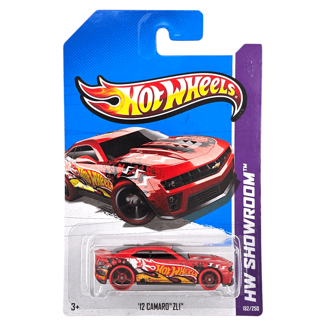 Hot Wheels - '12 Camaro ZL1 Concept - 2013 *Wheels Variation* *Card Variation* - Top CollectiblesDiecastHot Wheels