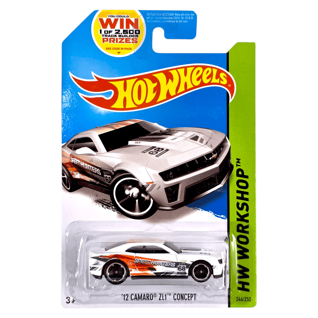 Hot Wheels - '12 Camaro ZL1 Concept - 2014 - Top CollectiblesDiecastHot Wheels