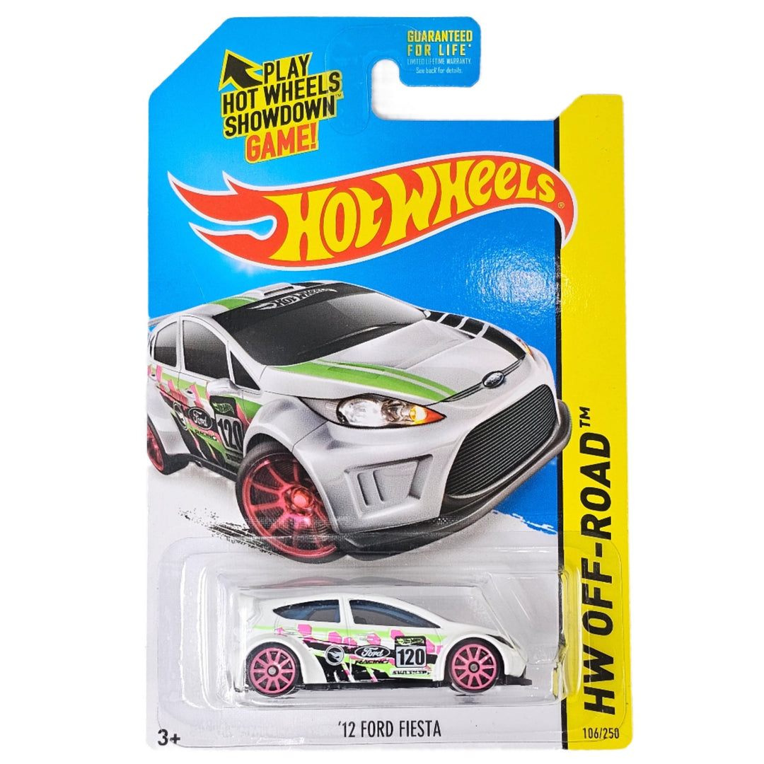 Hot Wheels - '12 Ford Fiesta - 2014 *Treasure Hunt* - Top CollectiblesDiecastHot Wheels