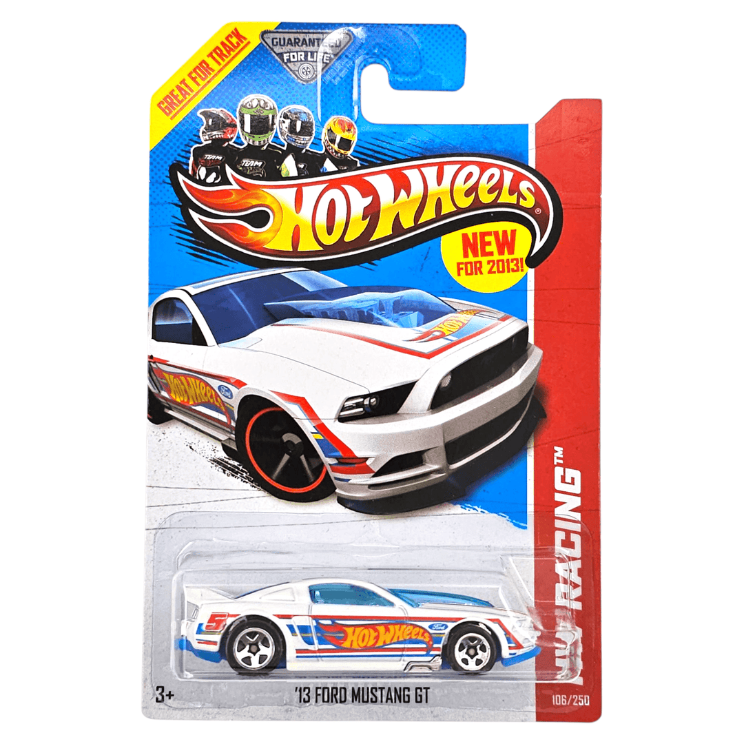 Hot Wheels - '13 Ford Mustang GT - 2013 *Card Variation* - Top CollectiblesDiecastHot Wheels