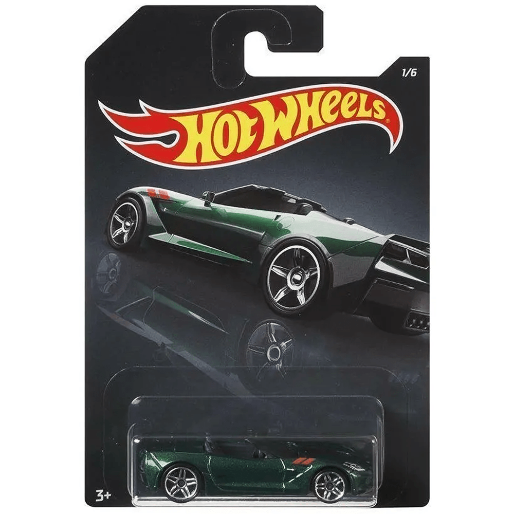 Hot Wheels - '14 Corvette Stingray - 2019 Exotics Series - Top CollectiblesDiecastHot Wheels