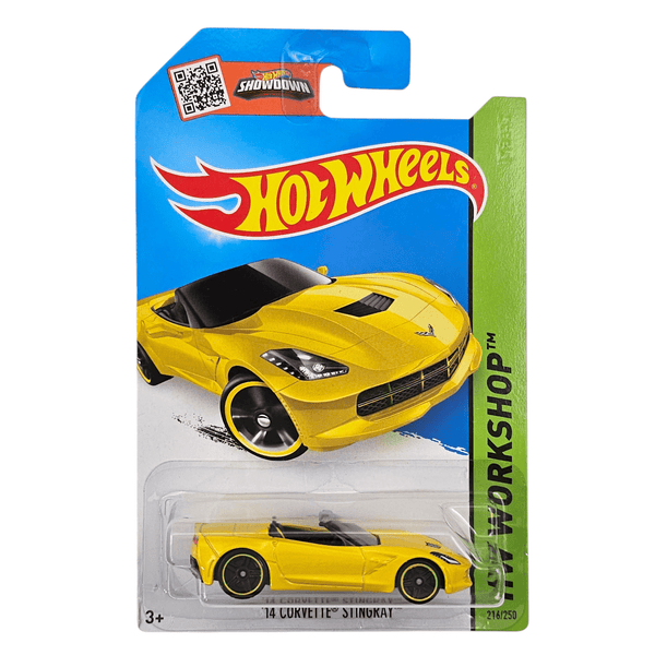 Hot Wheels - '14 Corvette Stingray Convertible - 2015 - Top CollectiblesDiecastHot Wheels