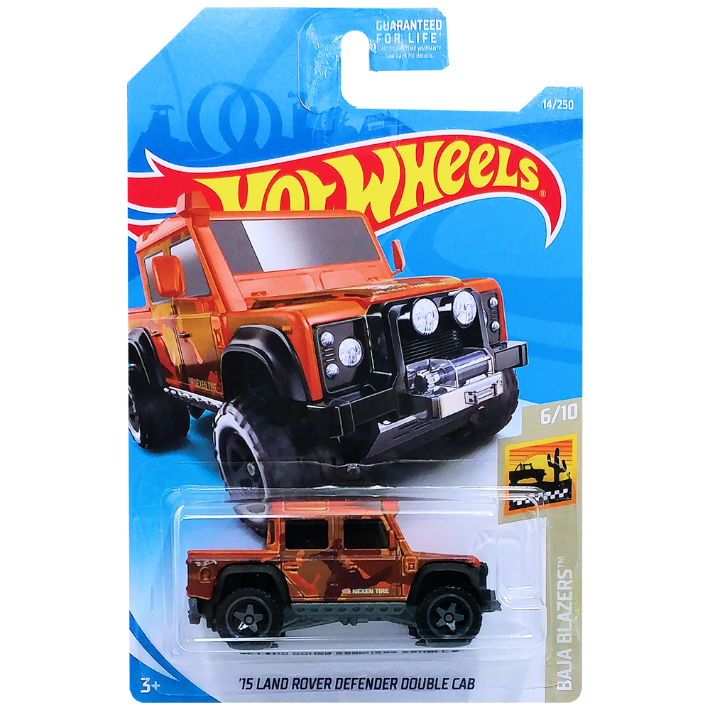 Hot Wheels - '15 Land Rover Defender Double Cab - 2019 - Top CollectiblesDiecastHot Wheels