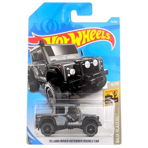 Hot Wheels - '15 Land Rover Defender Double Cab - 2019 - Top CollectiblesDiecastHot Wheels