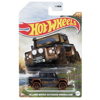 Hot Wheels - '15 Land Rover Defender Double Cab - 2022 Off - Road Mud Runner Series - Top CollectiblesDiecastHot Wheels