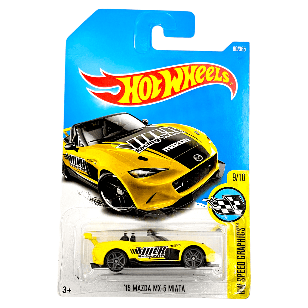 Hot Wheels - '15 Mazda MX - 5 Miata - 2017 - Top CollectiblesDiecastHot Wheels