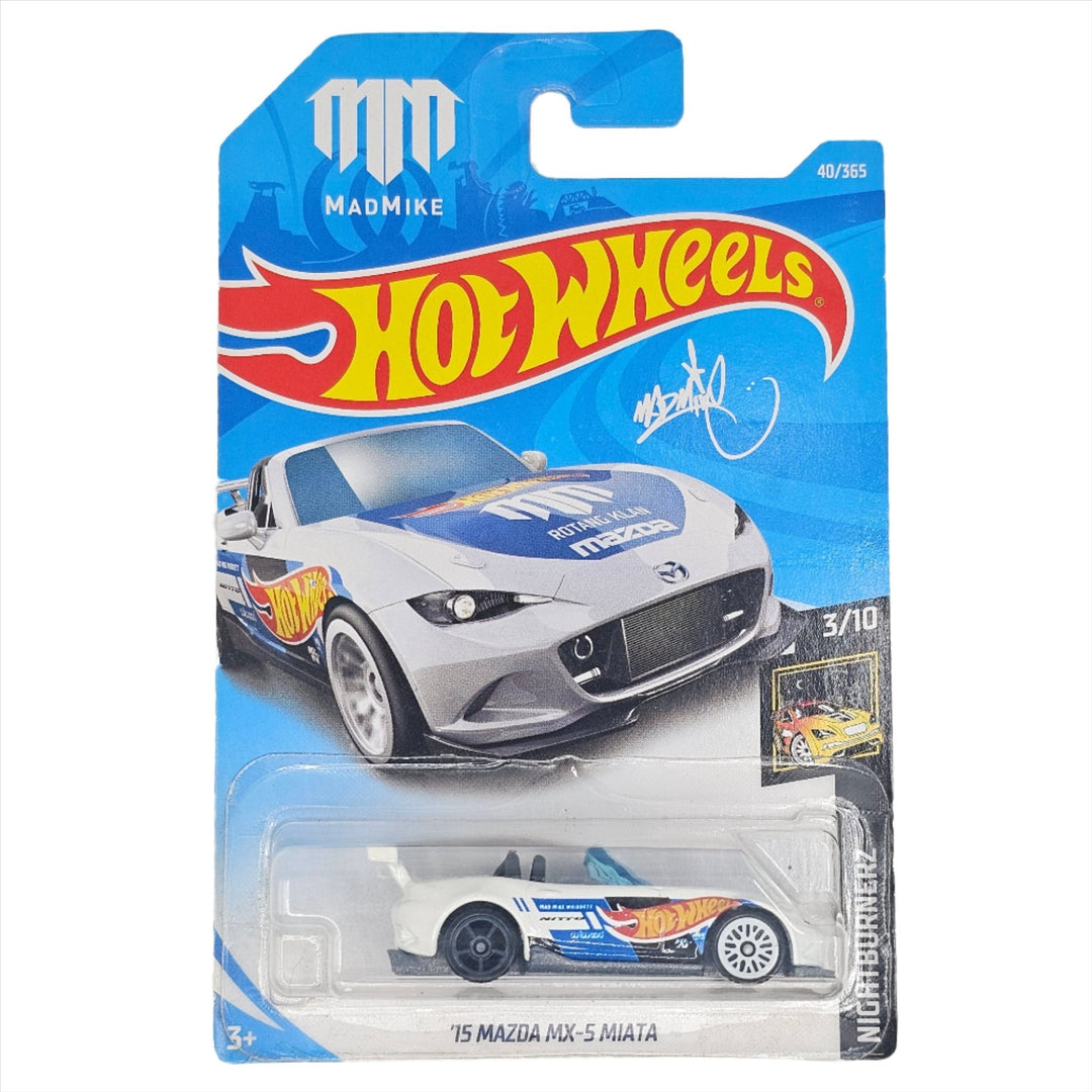 Hot Wheels - '15 Mazda MX - 5 Miata - 2018 - Top CollectiblesDiecastHot Wheels