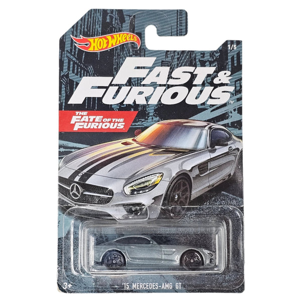 Hot Wheels - '15 Mercedes - AMG GT - 2020 Fast and Furious Series - Top CollectiblesDiecastHot Wheels